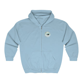 Full Zip Hooded Sweatshirt-Golf