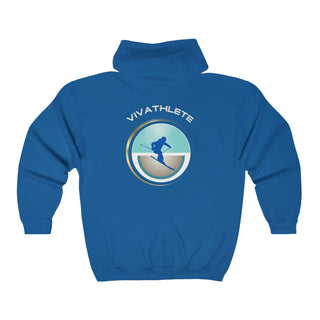 Full Zip Hooded Sweatshirt-Skier