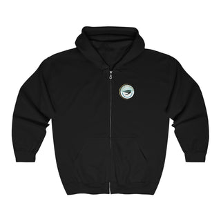 Full Zip Hooded Sweatshirt-Volleyball