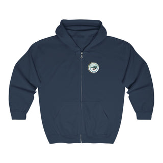 Full Zip Hooded Sweatshirt-Basketball