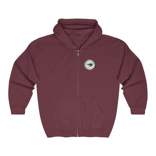Full Zip Hooded Sweatshirt-Volleyball